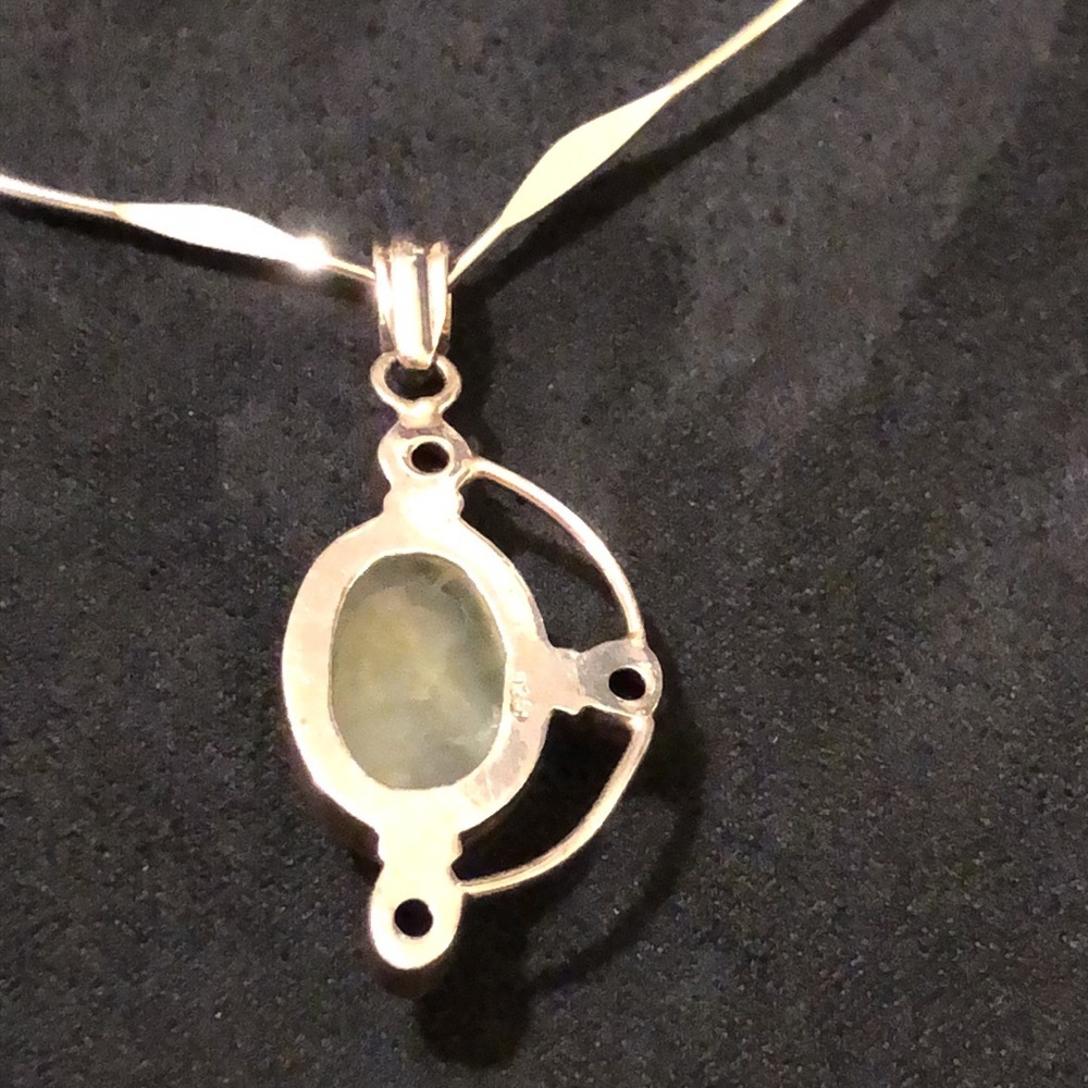 Vantage Solid Sterling Silver Necklace - image 7